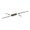Wever & Ducré LED-Deckenleuchte PERLEZ GRID CEILING SURF 1.0 - 2700K Q-W bonze 192884QW3 5404037358908