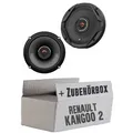Renault Kangoo 2 Front JBL 2-Wege 16cm Koax Boxen Lautsprecher Einbauset KFZ PKW