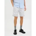 Jack & Jones Chinoshorts JPSTBOWIE JJSHORTS S mit Aufschlag weiß M
