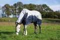 HKM Rain Pferdedecken Dunkelblau/Grau 125