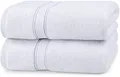 2erPack Badetücher Set Premium 100% ringgesponnene Baumwolle 69 x 137 cm Han...