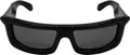 Coole Raverbrille Schnelle Brille Sonnenbrille Damen Herren Sportliche Rechteckige Partybrille Schwarz