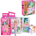 Barbie Haus Urlaubs Loft Mit Puppe Klappbar Mattel HRJ77