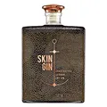 Skin Gin Premium Dry Gin | Mit marokkanischer Minze | 7-fach destillierte Botanicals | Handcrafted in Germany | 42% vol. | 0,5 l | Reptile Design Flasche