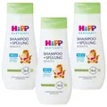 3x 200ml Hipp Babysanft Shampoo + Spülung Sensitiv Bio-Mandelextrakt sanft