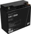 Green Cell - USV-Akku - 1 x Batterie - Sealed Lead Acid (SLA) - 20 Ah - Schwarz (AGM10)