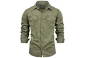 FALKENSTEJN Langarmhemd Herrenhemd - Modell Riccaldo - 100% Baumwolle – Vintage 3 Farben