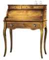 Xlmoebel Sekretär Eleganter Schreibtisch aus edlem Holz im Barock-Rokoko-Stil (1 St., Schreibtisch), Hergestellt in Europa