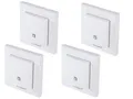 HOMEMATIC IP Smart Home 150181A0, Temp. und Luftfeucht. Sensor, 4 Stück