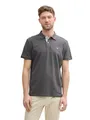 Tom Tailor Herren 1027713 Piqué Poloshirt aus Baumwolle, 10307 - Dark Shadow, 3XL