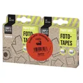 Fototapes 1000 Stk doppelseitig selbstklebend Hama für Fotoalbum Scrapbook weiß