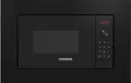 Siemens BE623LMB3 iQ300 Einbau-Mikrowelle, 800 W, 20L, 382x595x335mm, cookControl8, Grillfunktion, schwarz/Edelstahl