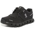 ON Cloud 5 5998905, Womens Running Shoes, Black, 38 EU