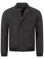Indicode Herren Hamo Winterjacke mit Stehkragen | Regular Fit Herrenjacke bequeme Freizeitjacke f. Männer Charcoal Mix, XL