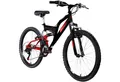 Galano Mountainbike FS240, 18 Gang Shimano Tourney Schaltwerk, Kettenschaltung, Jugendfahrrad 24 Zoll Mountainbike ab 8 Jahre 130 - 145 cm Fahrrad MTB