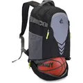 35L Basketball Fußball Rucksack mit Boden Ballfach, große Kapazität Sport Ruc...