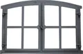 Stallfenster Fenster zum Öffnen Scheunenfenster grau 74cm wie Antik Eisenfenster
