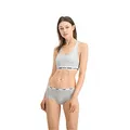 PUMA Mini Short 3er Pack Damen Weiss Grau F015