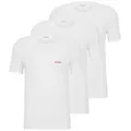HUGO T-Shirt RN TRIPLET P (3-tlg) weiß M (48)