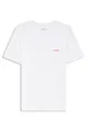 HUGO Herren T-Shirt RN Triplet P Dreierpack T-Shirts aus Baumwolle Weiß M