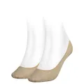 Tommy Hilfiger Damen Footie Invisible Socken, Nomad, 39-42