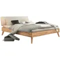 Hasena Bett, Kernbuche, Holz, Kernbuche, massiv, 180x200 cm, Über- und Sondergrößen erhältlich, in verschiedenen Holzarten Größen erhältlich, Schlafzimmer, Betten, Doppelbetten