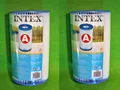 2 Stück Filter Typ A Poolfilter Kartusche Filterkartusche Easy Pool INTEX 29000