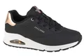 Sneaker Damen, Skechers Uno-Golden Air, Schwarz