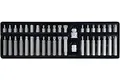 SCREWDRIVER BIT SETHEXTORXSPLINE40PC