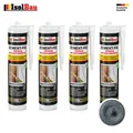 Reparaturmörtel Zement-Fix 4 x 300 ml Dunkelgrau Fugenmörtel Express Cement