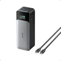 Anker 737 Power Bank (PowerCore 24K) schwarz 24000mAh / 140W USB-C Power Delivery 3.1 für Smartphone, Tablet, Notebook
