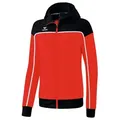 Erima Trainingsjacke CHANGE by erima Trainingsjacke mit Kapuze Damen rot|schwarz 42