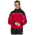 Erima Trainingsjacke Erima Change by Kapuzenjacke Damen Trainingsjacken Kapuze rot|schwarz 42