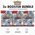 3x Pokémon Prismatische Entwicklungen Booster Bundle | DEUTSCH BoosterBundle NEU
