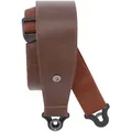 D’Addario Gitarrengurt Comfort Leather Auto Lock 3,0" Brown - Gitarrengurt
