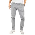 Yazubi Chinohose Herren Chino Kyle mit hohem Tragekomfort grau 36