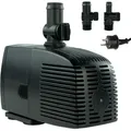 Teichpumpe 230 V – 1.500 L/H | 25 Watt | 10m Kabel | 2,5m Förderhöhe | Wasserpumpe | Aquariumpumpe | Wasserspielpumpe | Brunnenpumpe | Springbr...