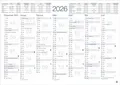 Tafelkalender A4 2026: Praktischer Jahresplaner für den Schreibtisch oder an der Wand. Terminkalender mit Vorder- und Rückseite. Jahreskalender zum Eintragen. (Bürokalender Heye)