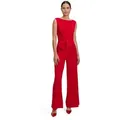 Vera Mont Damen mit weitem Bein (1-tlg) Bunddetail rot XXL (48)