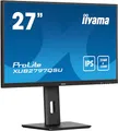 iiyama Prolite XUB2797QSU-B2 68,5cm 27" IPS LED-Monitor WQHD 100Hz HDMI DP USB3.2 Slim-Line Höhenverstellung Pivot AdaptiveSync schwarz