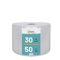 HOGSTEN Luftpolsterfolie Rolle 50m x 30cm - Noppenfolie für Versand, Verpackung und Umzug -100% recycelbar - Bubble Wrap Polstermaterial Verpackungsmaterial 50my (0,3m x 50m)