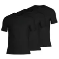 BOSS 3P Bamboo RN T-Shirt Schwarz Bambus Large Herren