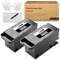C9345 9345 Tinten Wartungsbox C12C934591 Kompatibel for EcoTank ET-5800 ET-5850 ET-5880 ET-16600 ET-16650 ET-16680 L15150 L15160 L15158 L15168 WorkForce WF-7820 WF-7830 WF-7840 Drucke(2 Pack)