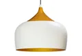 Bamyum Pendelleuchte Bamyum Pendelleuchte I Kreis I Ø30 cm E27 Metall Holzfarbe Lampe, ohne Leuchtmittel