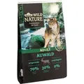 Dehner Wild Nature Hundefutter Auwald, Trockenfutter getreidefrei / zuckerfrei, für ausgewachsene Hunde, Geflügel / Wild, 4 kg