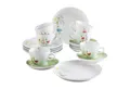 KAHLA Kaffeeservice Wildblume Kaffeeservice 18tlg. (18-tlg), 6 Personen, Porzellan, Made in Germany