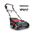 Elektro Vertikutierer SC38 Scheppach - Arbeitsbreite 38cm | 45L Korb | Vertikutier- & Lüfterwalze