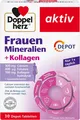 Doppelherz Frauen Mineralien + Kollagen 30 Depot Tabletten Gesundheit Beauty