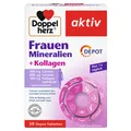 DOPPELHERZ Frauen Mineralien+Kollagen Depot Tabl. 30 ST
