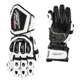 RST Tractech Evo 4 Motorradhandschuhe Weiß/Schwarz L